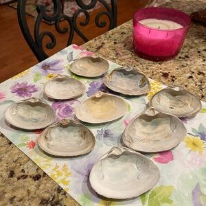 North Atlantic Clam Shells (9) — 3-4” — Perfect for Crafting